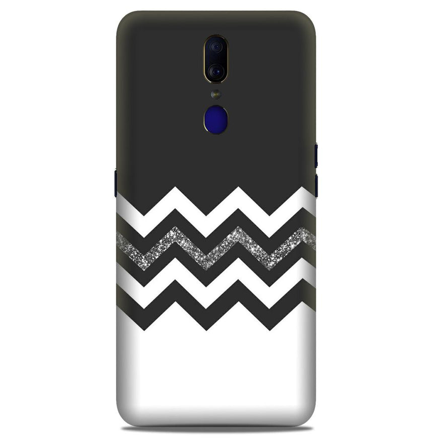 Black white Pattern2Case for Oppo A9