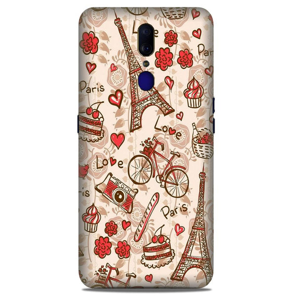 Love Paris Case for Oppo F11  (Design - 103)