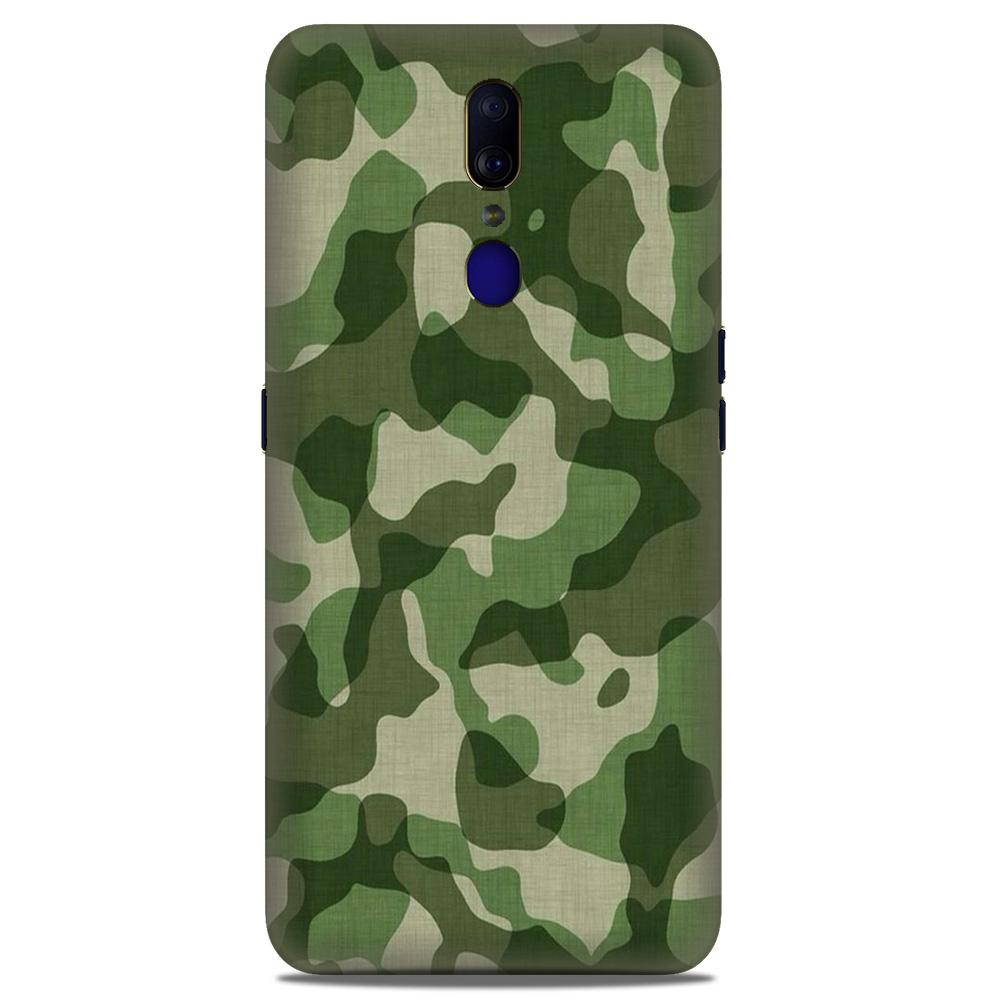 Army Camouflage Case for Oppo F11  (Design - 106)