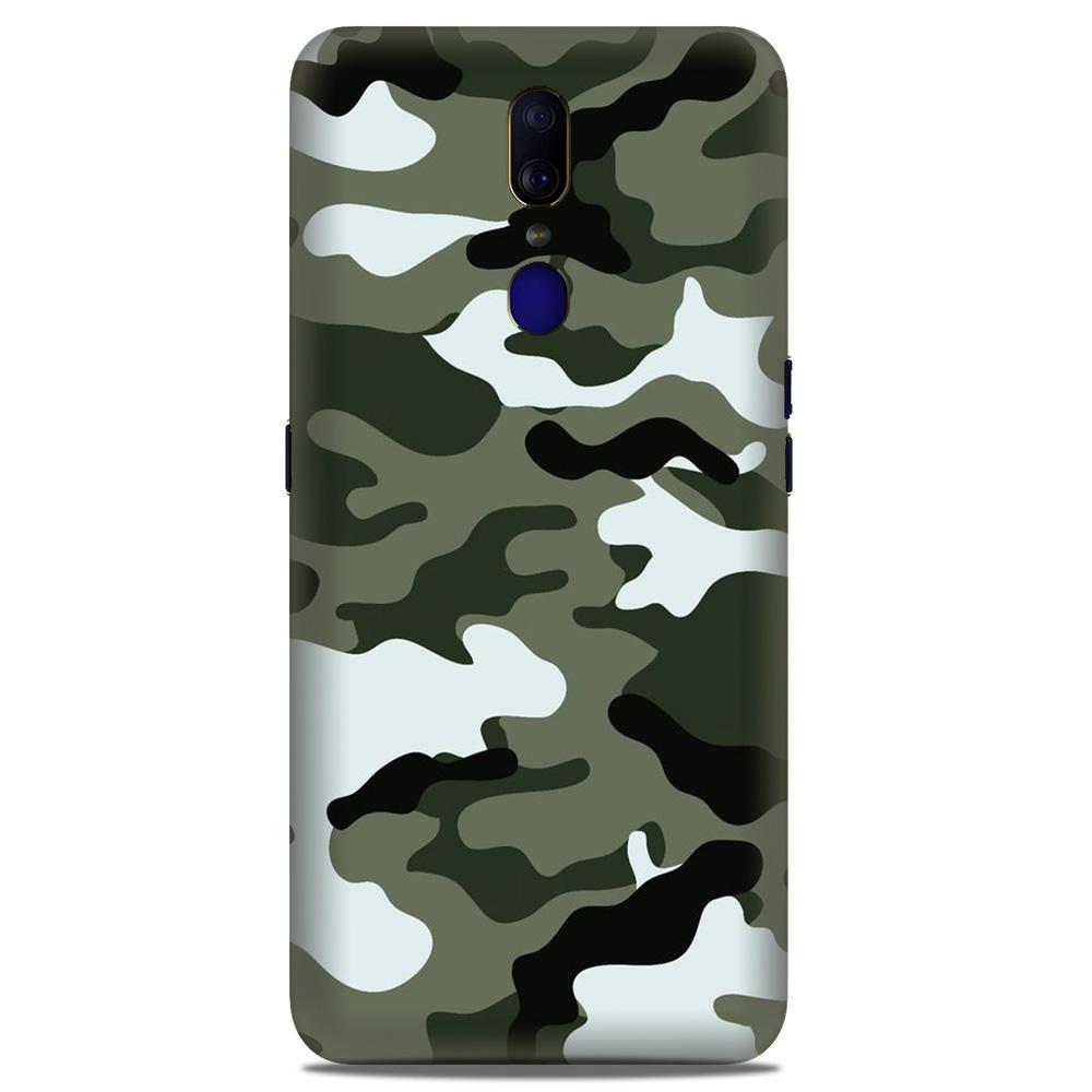 Army Camouflage Case for Oppo F11  (Design - 108)