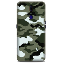 Army Camouflage Case for Oppo A9  (Design - 108)