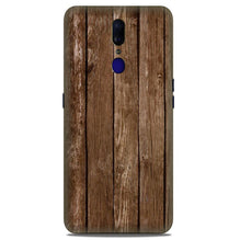 Wooden Look Case for Oppo A9  (Design - 112)