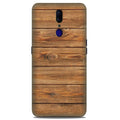 Wooden Look Case for Oppo A9  (Design - 113)