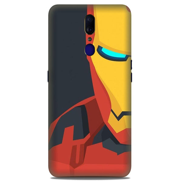 Iron Man Superhero Case for Oppo F11  (Design - 120)