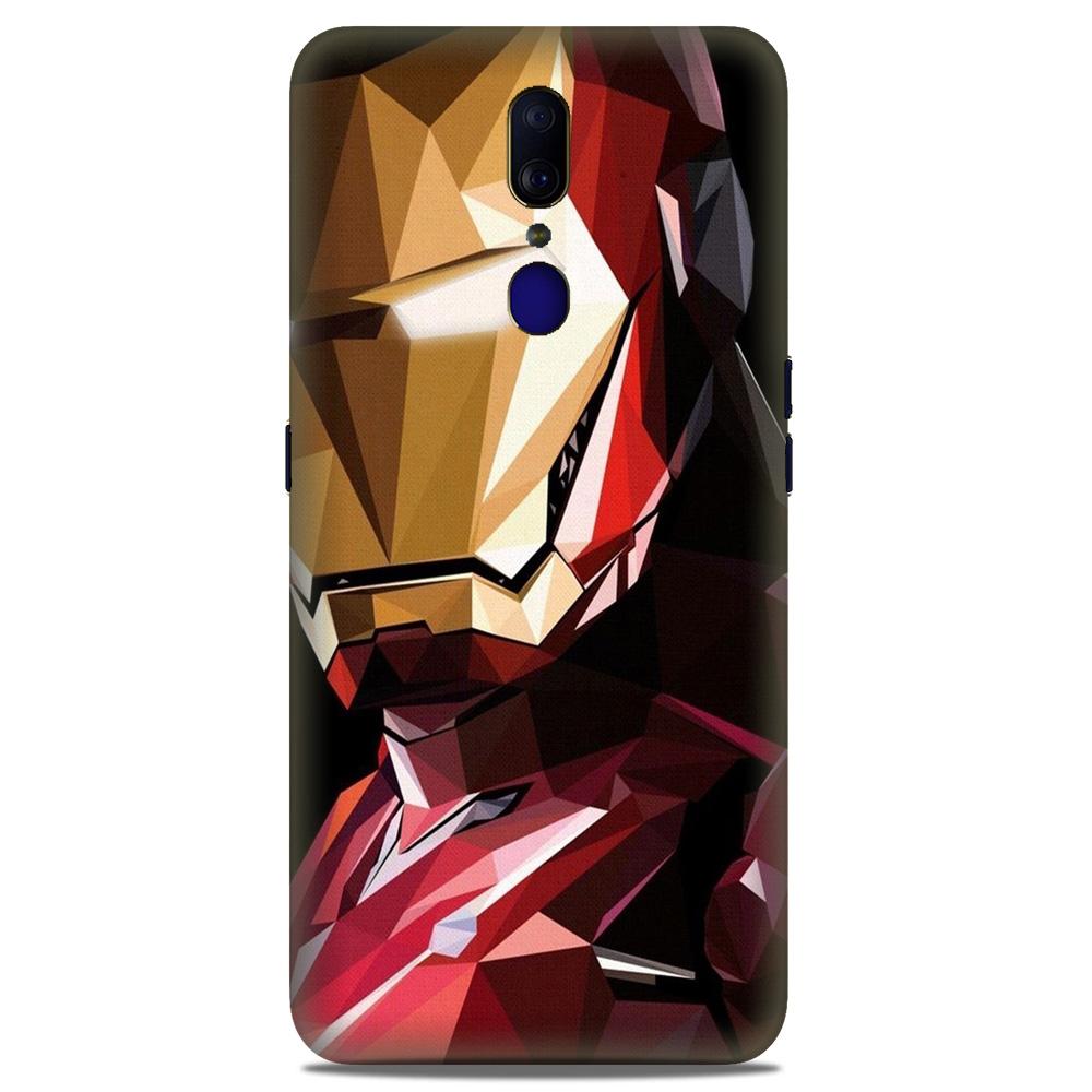 Iron Man Superhero Case for Oppo F11  (Design - 122)