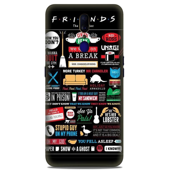 Friends Case for Oppo F11  (Design - 145)