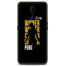 Pubg Winner Winner Case for Oppo F11  (Design - 177)