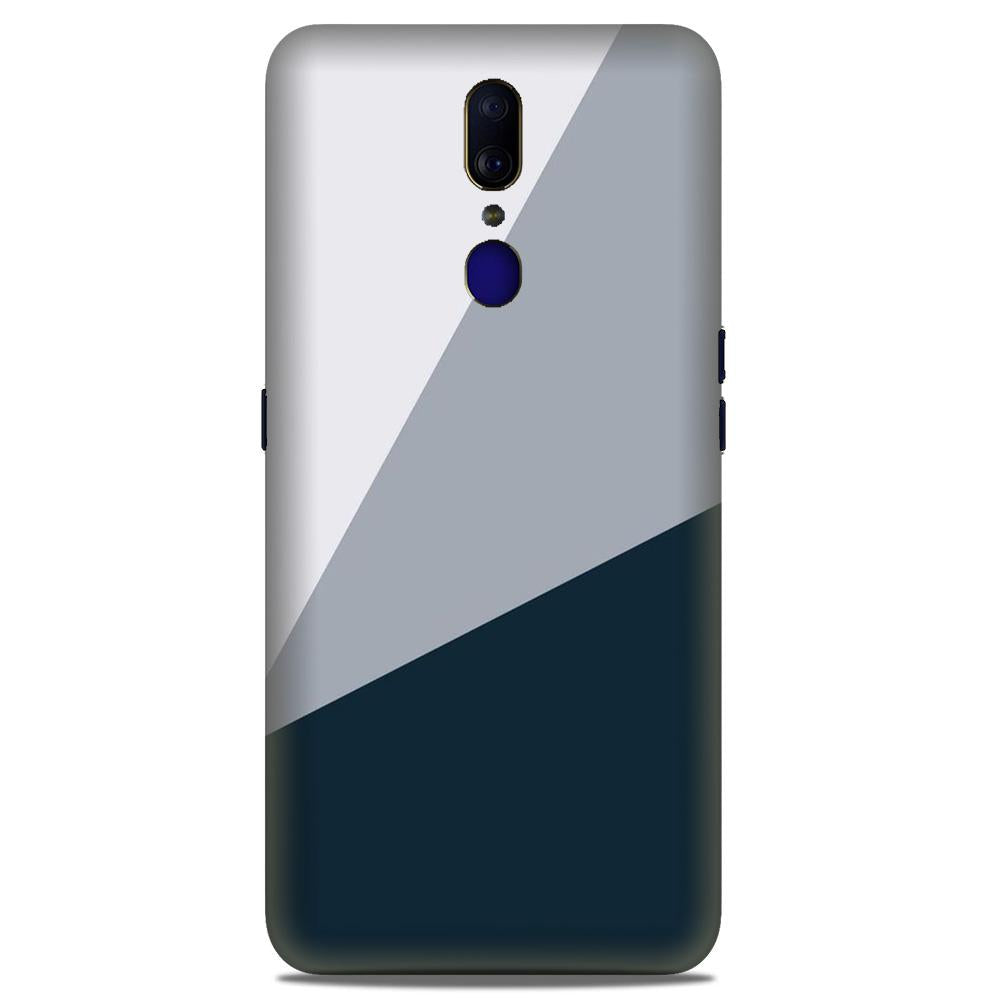 Blue Shade Case for Oppo F11 (Design - 182)