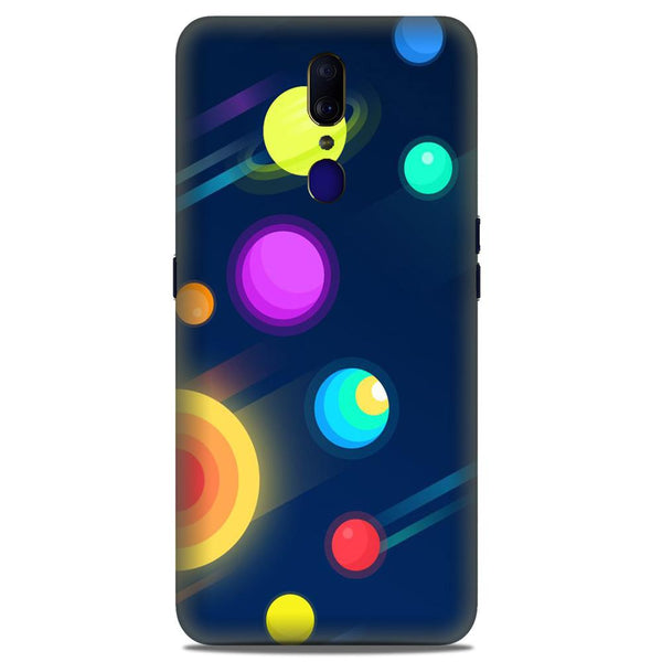 Solar Planet Case for Oppo F11 (Design - 197)