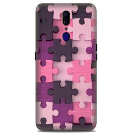 Puzzle Case for Oppo F11 (Design - 199)