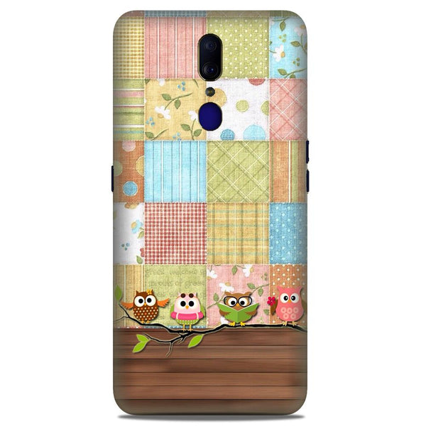 Owls Case for Oppo F11 (Design - 202)