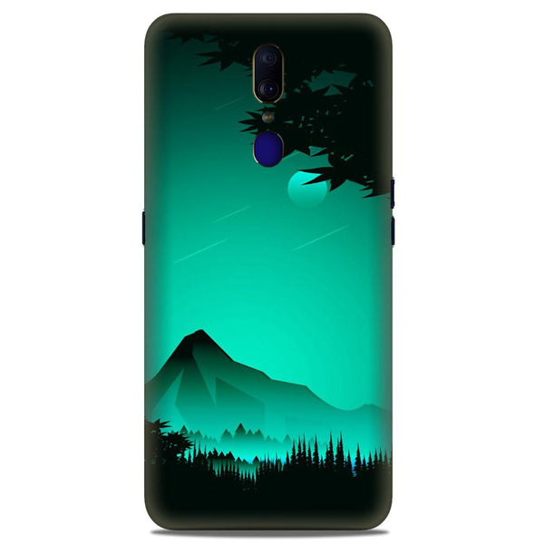 Moon Mountain Case for Oppo F11 (Design - 204)
