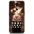 Cute Bunny Case for Oppo A9 (Design No. 213)