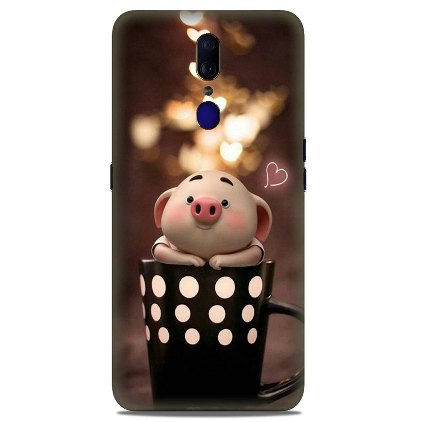 Cute Bunny Case for Oppo F11  (Design No. 213)