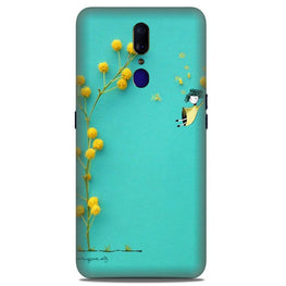 Flowers Girl Case for Oppo F11(Design No. 216)