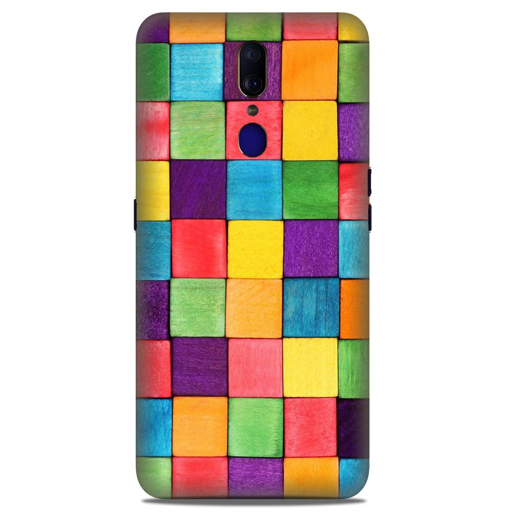 Colorful Square Case for Oppo A9 (Design No. 218)