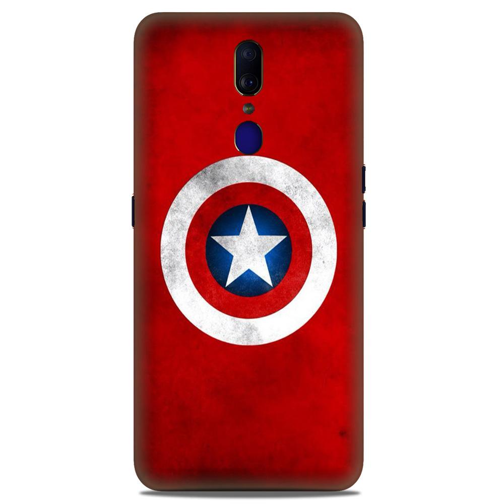Captain America Case for Oppo A9 (Design No. 249)
