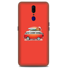 Travel Bus Case for Oppo F11  (Design No. 258)