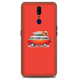 Travel Bus Case for Oppo F11(Design No. 258)