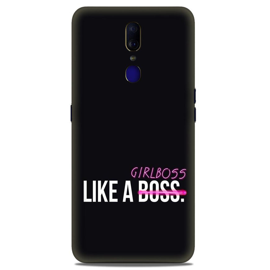 Like a Girl Boss Case for Oppo A9 (Design No. 265)