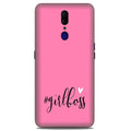 Girl Boss Pink Case for Oppo F11  (Design No. 269)