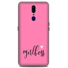 Girl Boss Pink Case for Oppo F11  (Design No. 269)