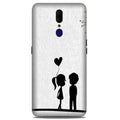 Cute Kid Couple Case for Oppo F11  (Design No. 283)
