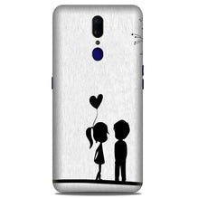 Cute Kid Couple Case for Oppo F11  (Design No. 283)