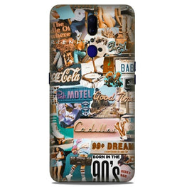 Vintage Design Case for Oppo F11(Design No. 284)