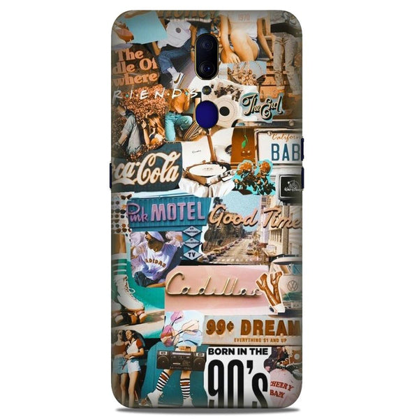 Vintage Design Case for Oppo F11  (Design No. 284)