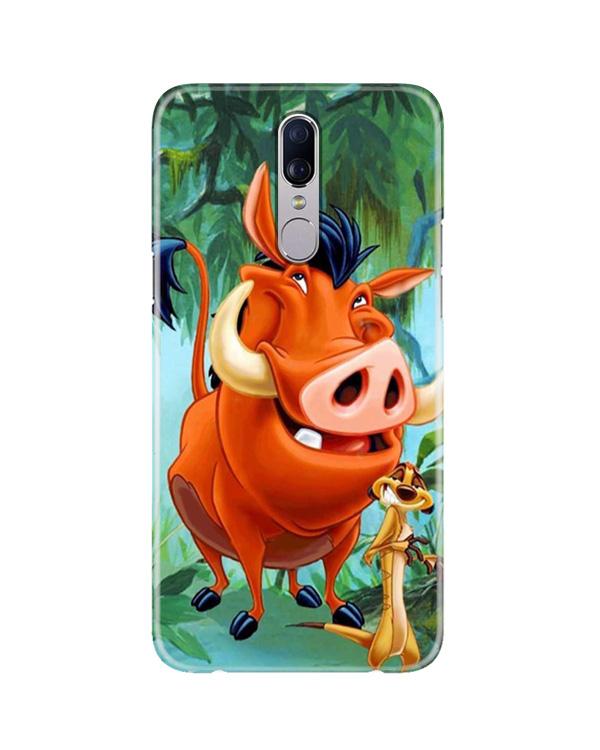 Timon and Pumbaa Mobile Back Case for Oppo F11(Design - 305)