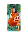 Timon and Pumbaa Mobile Back Case for Oppo F11  (Design - 305)