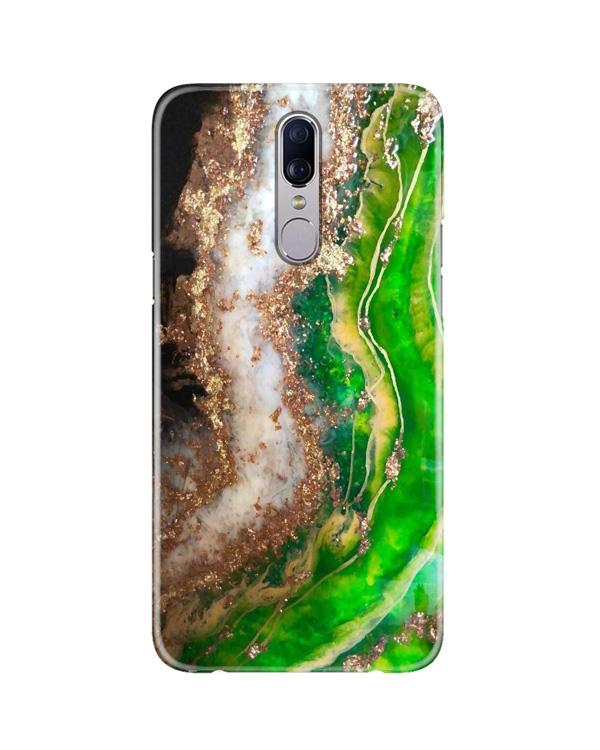 Marble Texture Mobile Back Case for Oppo F11(Design - 307)