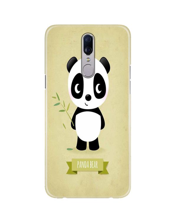 Panda Bear Mobile Back Case for Oppo F11(Design - 317)