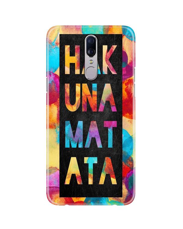 Hakuna Matata Mobile Back Case for Oppo F11  (Design - 323)