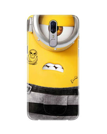 Minion Mobile Back Case for Oppo F11  (Design - 324)