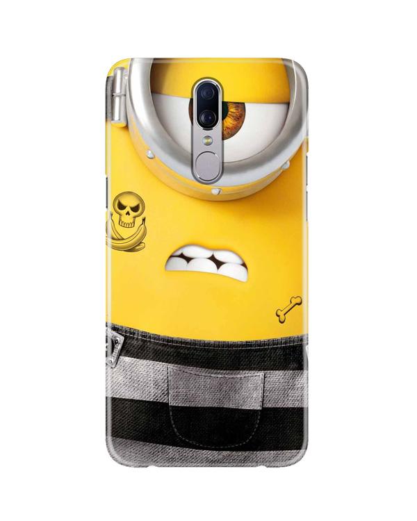 Minion Mobile Back Case for Oppo F11  (Design - 324)