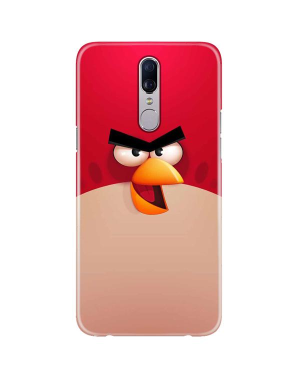 Angry Bird Red Mobile Back Case for Oppo F11(Design - 325)