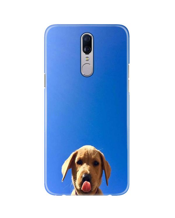 Dog Mobile Back Case for Oppo F11  (Design - 332)