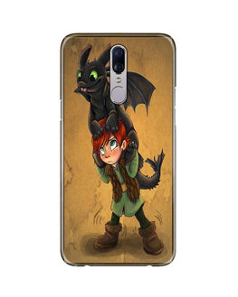 Dragon Mobile Back Case for Oppo F11(Design - 336)