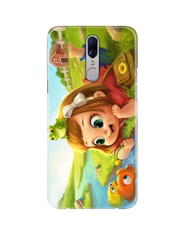 Baby Girl Mobile Back Case for Oppo F11  (Design - 339)
