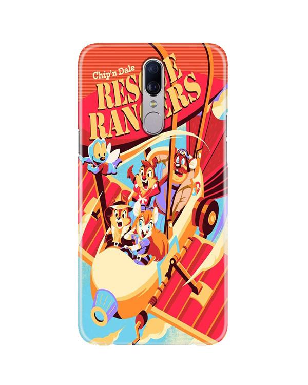 Rescue Rangers Mobile Back Case for Oppo F11  (Design - 341)