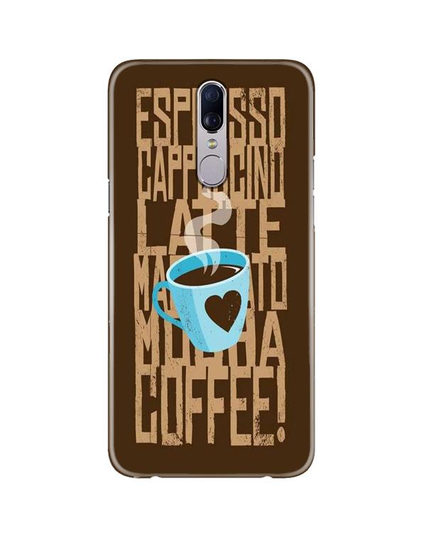 Love Coffee Mobile Back Case for Oppo F11(Design - 351)