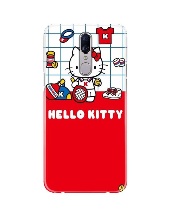 Hello Kitty Mobile Back Case for Oppo F11  (Design - 363)