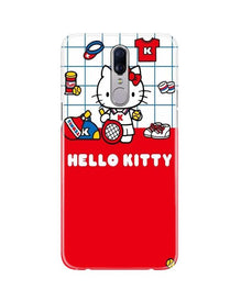 Hello Kitty Mobile Back Case for Oppo F11  (Design - 363)