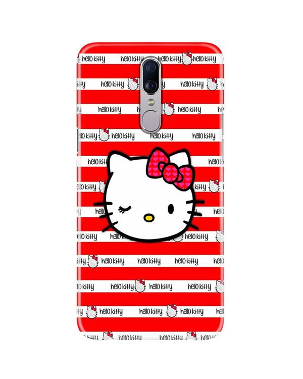 Hello Kitty Mobile Back Case for Oppo F11  (Design - 364)