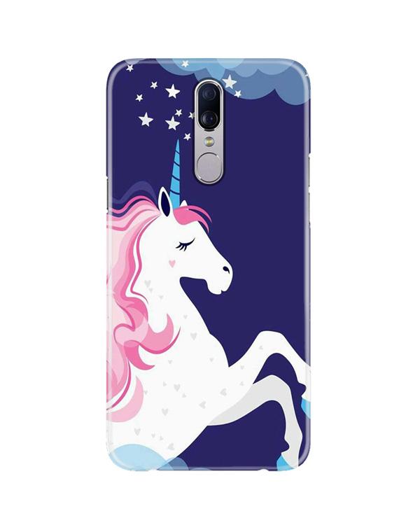 Unicorn Mobile Back Case for Oppo F11  (Design - 365)