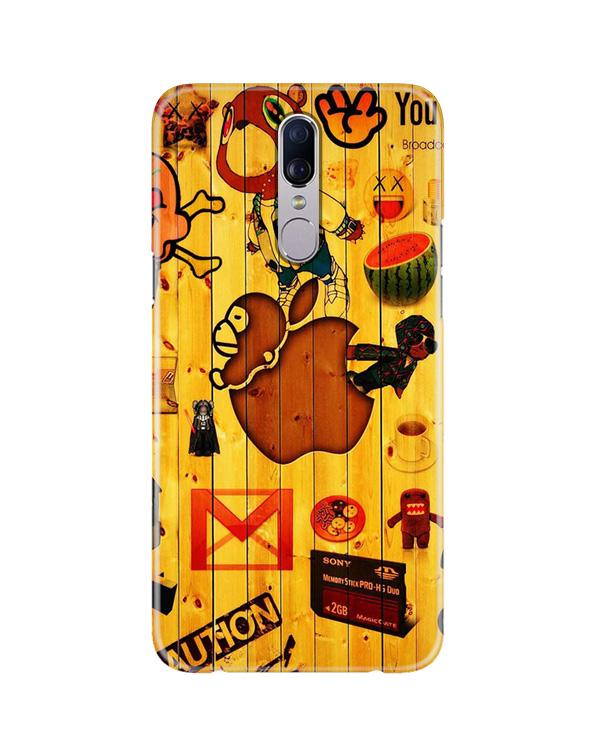 Wooden Texture Mobile Back Case for Oppo F11  (Design - 367)
