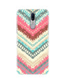 Pattern Mobile Back Case for Oppo F11  (Design - 368)