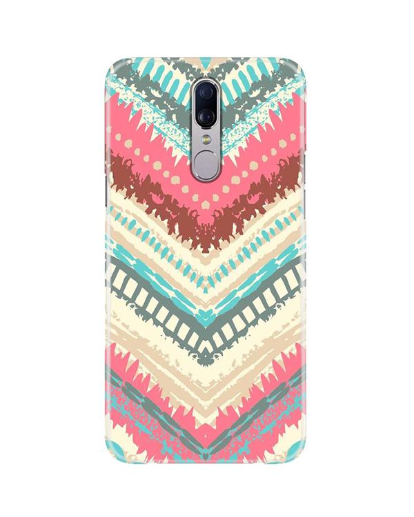 Pattern Mobile Back Case for Oppo F11  (Design - 368)
